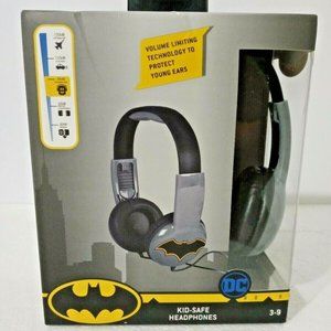 Kid Safe Batman Headphones For Children Volume Lim